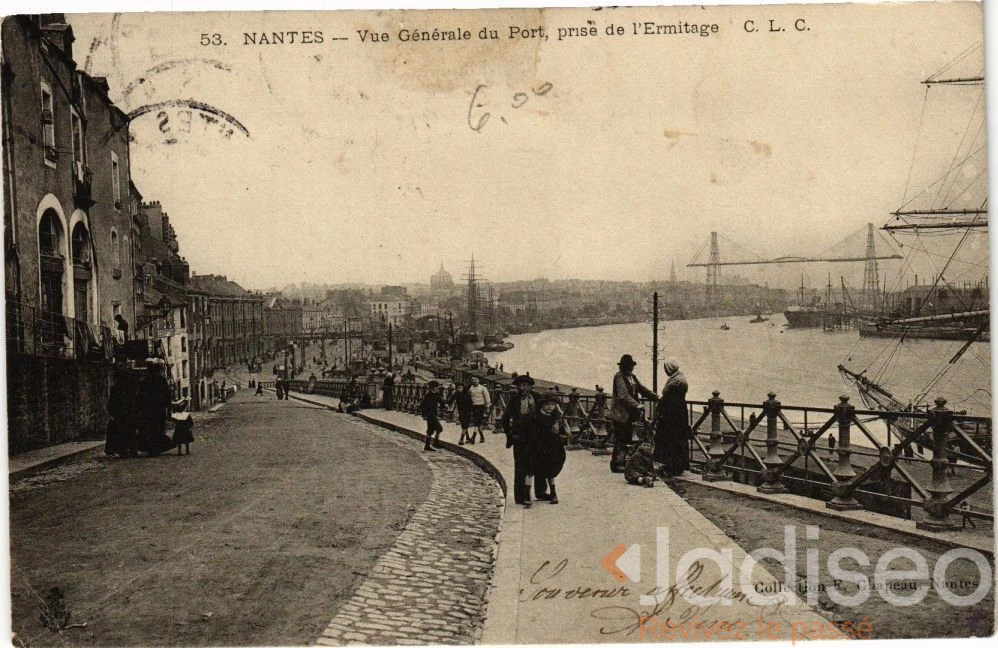 Photo ancienne à localiser : Générale du Port, de L&# ;ermitage C. L. C